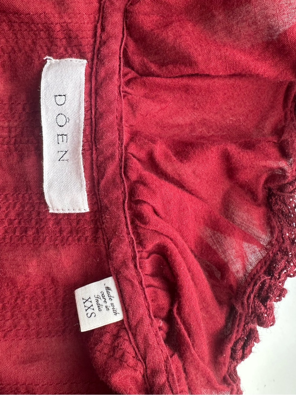 Doen henri top in red - Picture 3 of 4